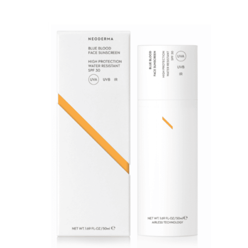 ND Blue blood face sunscreen water resistent spf30